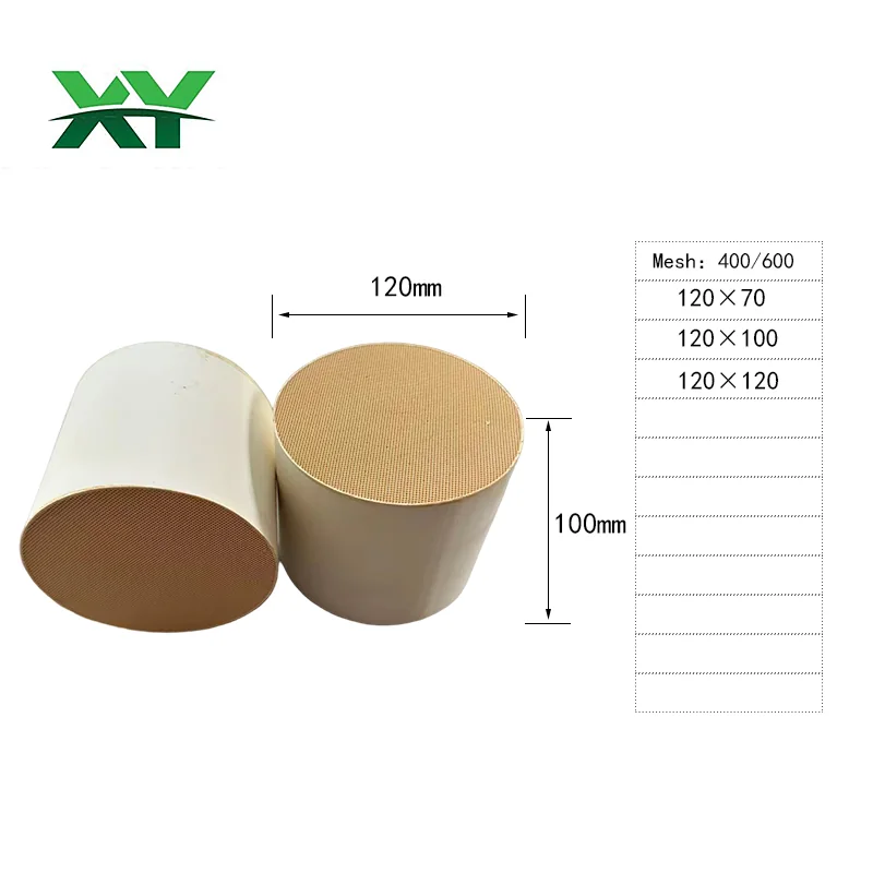 Ø120 mm 陶瓷载体规格图 1