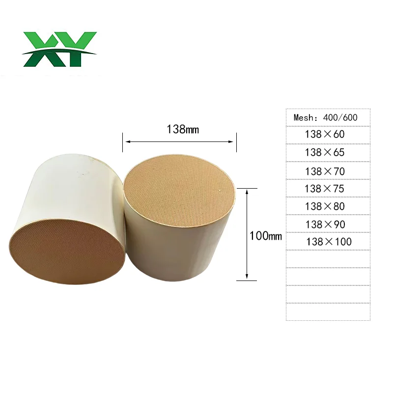 Ø138 mm 陶瓷载体规格图 1